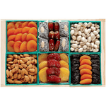 Broadway Basketeers Fruit and Nut Crate Gift Tray