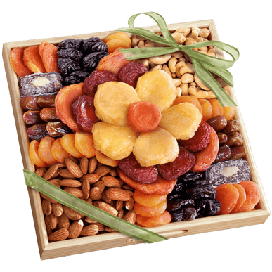 Golden State Fruit Flora Dried Fruit and Nut Gift Tray