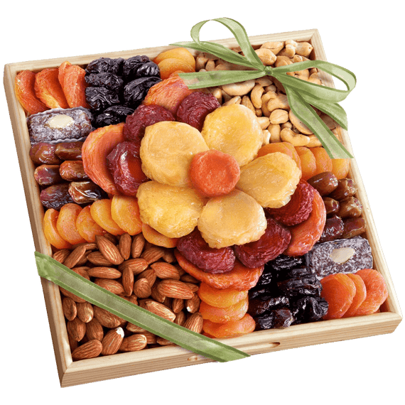 Golden State Fruit Flora Dried Fruit and Nut Gift Tray