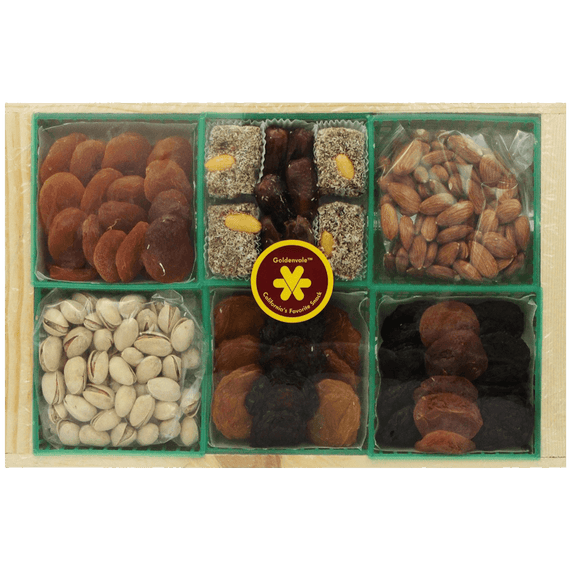 Goldenvale Snacks Fruit and Nut Crate Premium 36 Ounce