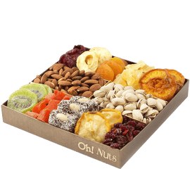 Nut and Fruit Gift Tray Healthy Snack Gift Box